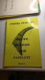 Costel Puscoiu nieuwe methode voor panfluit deel 1, Muziek en Instrumenten, Ophalen of Verzenden, Zo goed als nieuw