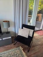 Xenos fauteuil zwart, Huis en Inrichting, Fauteuils, Ophalen, Gebruikt, 75 tot 100 cm, 50 tot 75 cm