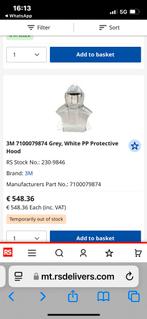 3M Beschermende Kap, Ophalen, Nieuw, Accessoires
