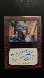 House of the dragon Matt Smith Autograph card, Verzenden, Zo goed als nieuw, Losse kaart