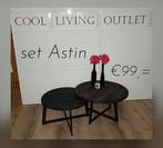 salontafels, showroom exemplaren met korting, Zo goed als nieuw, 75 cm of meer, Rechthoekig, Ophalen
