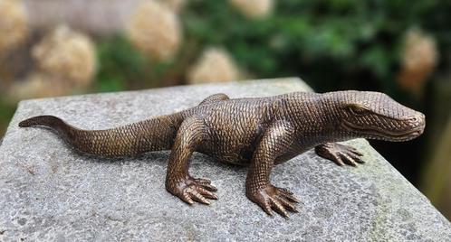 VARAAN / COMODOVARAAN / RECHTS KIJKEND, Verzamelen, Dierenverzamelingen, Nieuw, Beeldje of Figuurtje, Reptiel of Amfibie, Ophalen of Verzenden