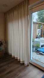 Gordijnen zandkleur, Huis en Inrichting, Ophalen of Verzenden, Nieuw, 200 cm of meer, 200 cm of meer