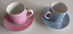 Twee espresso kopjes  Bijenkorf Collection Parelmoer, Huis en Inrichting, Keuken | Servies, Ophalen of Verzenden, Zo goed als nieuw