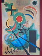 Ingelijste Wassily Kandinsky prent, Verzamelen, Ophalen of Verzenden, Voor 1940, Gebruikt