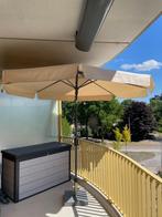 Parasol met voet, Tuin en Terras, Parasols, Gebruikt, Kantelbaar, Ophalen of Verzenden, Stokparasol