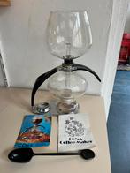 Design Vintage CONA Coffee-Maker Percolator maat D + folders, Ophalen, Gebruikt, Koffiemachine, Gemalen koffie