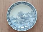 Delfts blauw wandbord, Ophalen