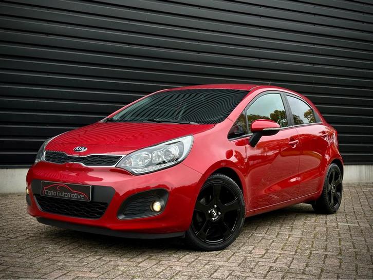 Kia Rio 1.2 CVVT 5-DEURS LEDER|AIRCO|CRUISE|PDC|LED, Auto's, Kia, Bedrijf, Rio, ABS, Airbags, Airconditioning, Bluetooth, Centrale vergrendeling