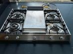 Boretti Gasfornuis met Grillplaat, Witgoed en Apparatuur, Fornuizen, Ophalen, Gebruikt, Grill, 4 kookzones