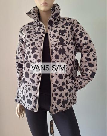 Vans Foundry Puffer grijs & zwart jas S/M nieuw met labels beschikbaar voor biedingen