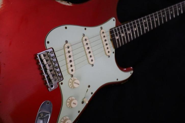 Fender Stratocaster Custom Shop, Muziek en Instrumenten, Snaarinstrumenten | Gitaren | Elektrisch, Zo goed als nieuw, Solid body