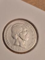 Zilveren halve gulden Willem 3 1860, ½ gulden, Koning Willem III, Verzenden, Zilver