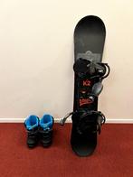 K2 Vandal Junior Snowboard set, Gebruikt, Board, Ophalen
