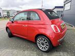 Fiat 500C 1.2 Lounge Carbio|*Airco*|Elec.pakket|Half-Leder|P, Euro 5, Gebruikt, 4 cilinders, Leder en Stof