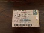 Ticket AJAX - Real Mallorca UEFA Cup 25-11-1999, Verzamelen, Ophalen of Verzenden, Gebruikt, Ajax, Overige typen