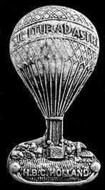 H.B.C. Holland ballon broche, Verzamelen, Ophalen of Verzenden, Transport, Speldje of Pin