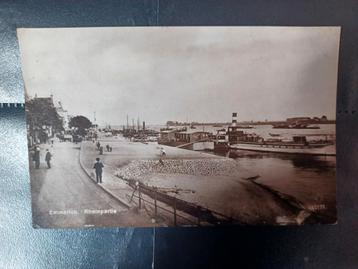 Emmerich (37) Rheinpartie veel scheepvaart stoomboot 1927 beschikbaar voor biedingen