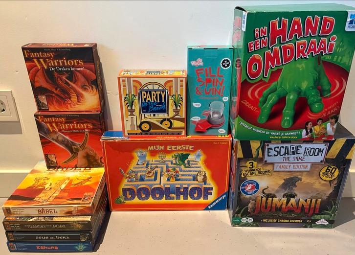 Bordspellen Collectie - Divers aanbod!, Hobby en Vrije tijd, Gezelschapsspellen | Bordspellen, Zo goed als nieuw, Een of twee spelers