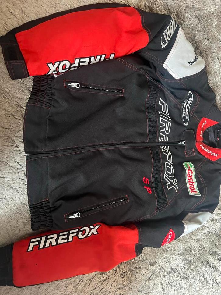 Firefox Motorjas Maat M - Zo Goed Als Nieuw!, Motoren, Kleding | Motorkleding, Jas | textiel, Heren, Tweedehands, Ophalen