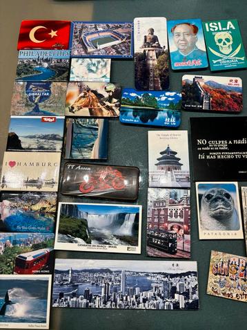 Verzameling Koelkastmagneten - circa 90 stuks beschikbaar voor biedingen