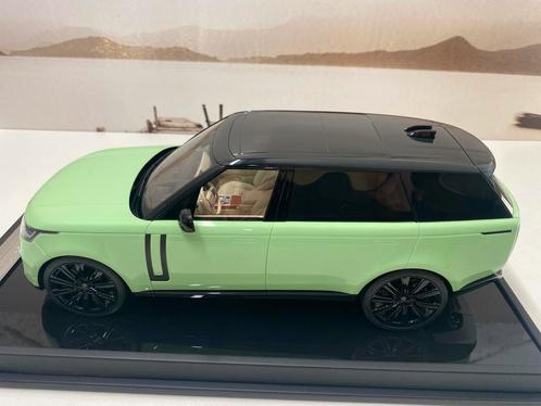 1:18 MH Motorhelix LCD Range Rover Light Green LTD # 99, Hobby en Vrije tijd, Modelauto's | 1:18, Nieuw, Auto, Overige merken