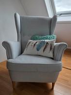 Lichtgrijze fauteuil Ikea - Nieuw!, Huis en Inrichting, Fauteuils, Ophalen, Hout, Nieuw, 75 tot 100 cm
