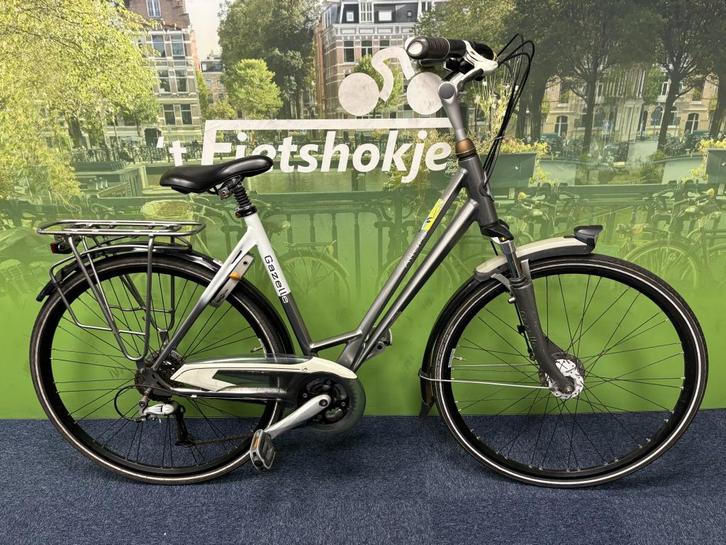 Fietshokje Raaks: Gazelle Allure damesfiets 53cm, Fietsen en Brommers, Fietsen | Dames | Damesfietsen, Zo goed als nieuw, Gazelle