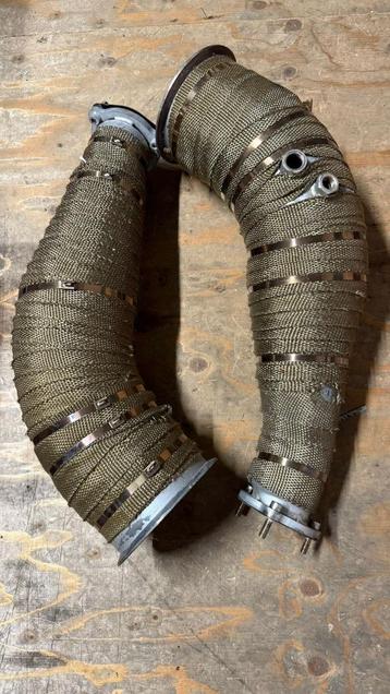 Audi RS6/RS7 C8 opf/cat delete downpipes | heatwrap beschikbaar voor biedingen