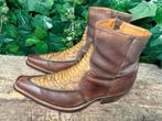 zo goed als nieuw vintage laars python van Sendra maat 43, Sendra, Bruin, Boots, Ophalen of Verzenden