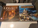 Bordspelllen te koop: Legacy en Kingsburg, Ophalen of Verzenden, Zo goed als nieuw