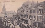GA1156 Groote Markt Nijmegen Wijchen Berg en dal Malden, Verzamelen, Ansichtkaarten | Nederland, Verzenden, Voor 1920, Gelopen