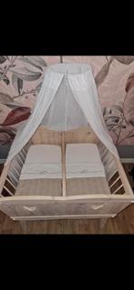 Tweeling wieg, Ophalen, Zo goed als nieuw, Box, Bedje of Wieg