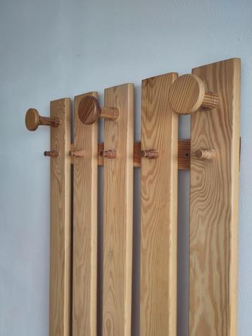 Vintage Ikea kapstok Tilja Karin Mobring wandkapstok hout  beschikbaar voor biedingen