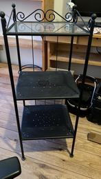 Metalen wandrek met 3 planken IKEA, Huis en Inrichting, Ophalen of Verzenden, Zo goed als nieuw