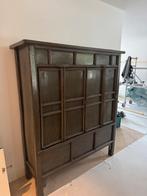 Antieke chinese kast olijf/donker groen - Looiershuis Chaam, Ophalen