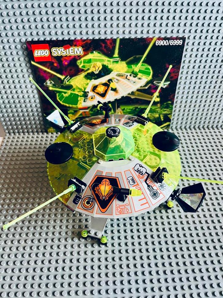 LEGO Space 6900 Cyber Saucer, Kinderen en Baby's, Speelgoed | Duplo en Lego, Gebruikt, Lego, Complete set, Ophalen of Verzenden