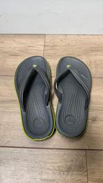Crocs Crocband slippers grijs mt 36-37, Gebruikt, Crocs, Jongen of Meisje, Overige typen