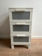 Klein kastje met 3 lades 41x41x81cm, hout, Huis en Inrichting, Ophalen, Minder dan 50 cm, Gebruikt, Kunststof