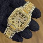 VVS moissanite horloge, Sieraden, Tassen en Uiterlijk, Ophalen of Verzenden, Zilver, Overige merken
