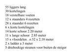 Grote Layher steiger te koop, Ophalen, Gebruikt, Gevelsteiger, 2 tot 5 meter