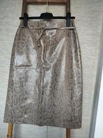 Vintage Slangenprint Rok, Kleding | Dames, Rokken, Ophalen of Verzenden, Zo goed als nieuw, Zwart