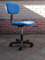 Bureaustoel, Ophalen, Gebruikt, Blauw, Bureaustoel