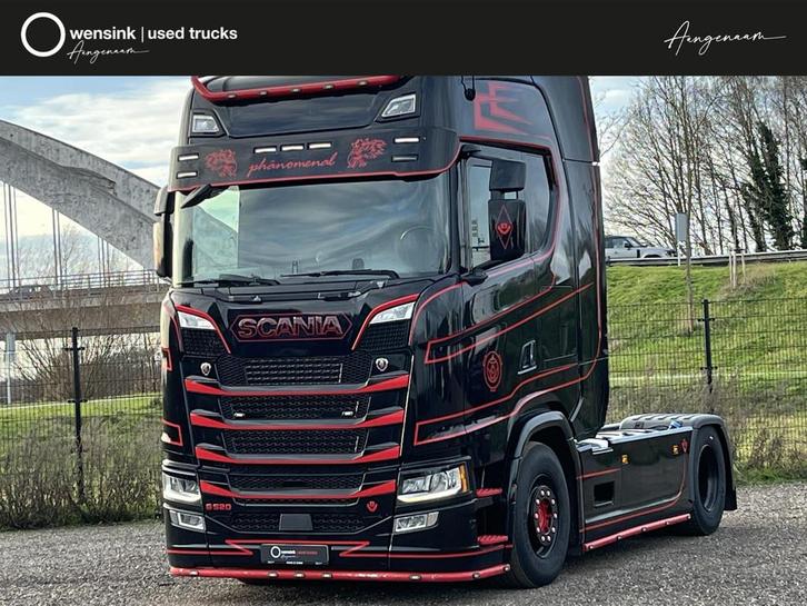 Scania S520 V8 | Full Air | Retarder |, Auto's, Vrachtwagens, Bedrijf, Te koop, Airconditioning, Navigatiesysteem, Scania, Diesel