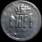 80# Luxemburg 10 Francs 1974 km57, Postzegels en Munten, Munten | Europa | Niet-Euromunten, Overige landen, Verzenden