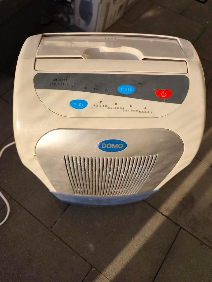 Domo Luchtontvochtiger 400W - Gebruikt, Witgoed en Apparatuur, Airco's, Gebruikt, Mobiele airco, Minder dan 60 m³, Koelen en Ontvochtigen