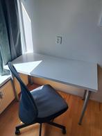Ikea bureau (120cmx60cm), eventueel samen met bureaustoel, Huis en Inrichting, Bureaus, Ophalen of Verzenden, Zo goed als nieuw