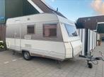 Dethleffs Newline caravan 440/bj.1995, Caravans en Kamperen, Caravans, Schokbreker, Omvormbare zithoek, Treinzit, Particulier