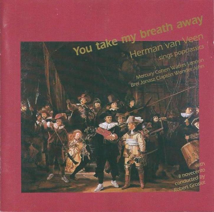 Herman van Veen - You take my breath away - 1992, Cd's en Dvd's, Cd's | Pop, Zo goed als nieuw, 1980 tot 2000, Ophalen of Verzenden
