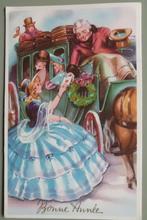 Dickens stijl 33 - kerst nieuwjaar -kerstmis 1955, Ophalen of Verzenden, 1940 tot 1960, Ongelopen, Feest(dag)